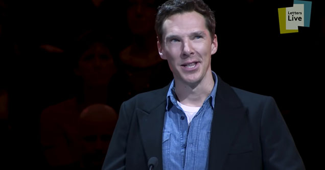 Benedict Cumberbatch reads Robert Pirosh's cover letter to Hollywood executives