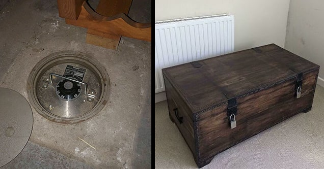 creepy chest and safe