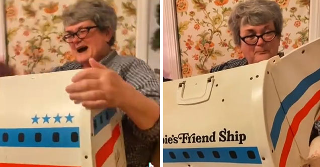 Mom receives beloved childhood toy, Barbie's Friend Ship