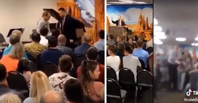 Pastor Steve Anderson kicks someone out of his church, acts like a spoiled child afterwards