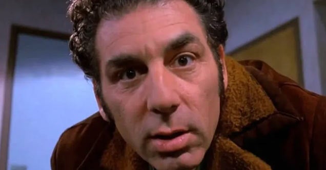 michael richards as kozmo kramer