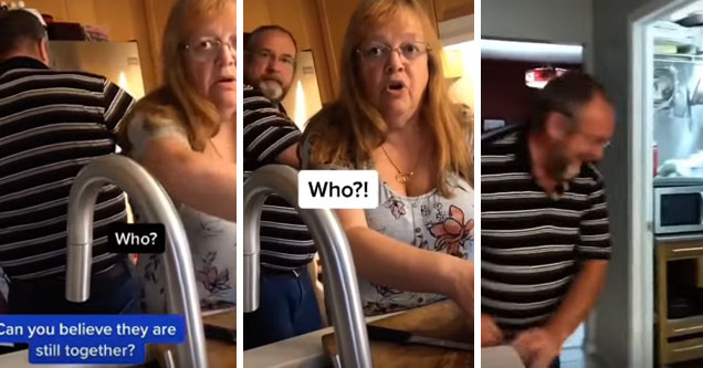 Daughter tells joke that makes mom mad, dad wheezes laughing