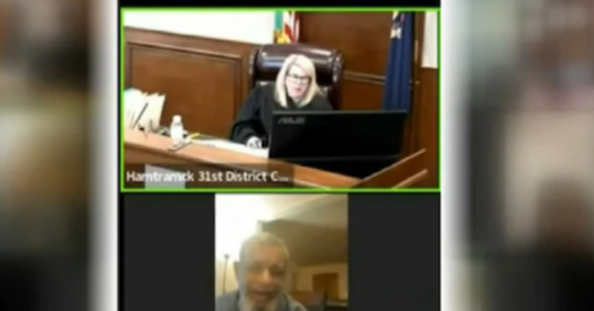 Judge Alexis G. Krot berates elderly cancer patient during his court hearing