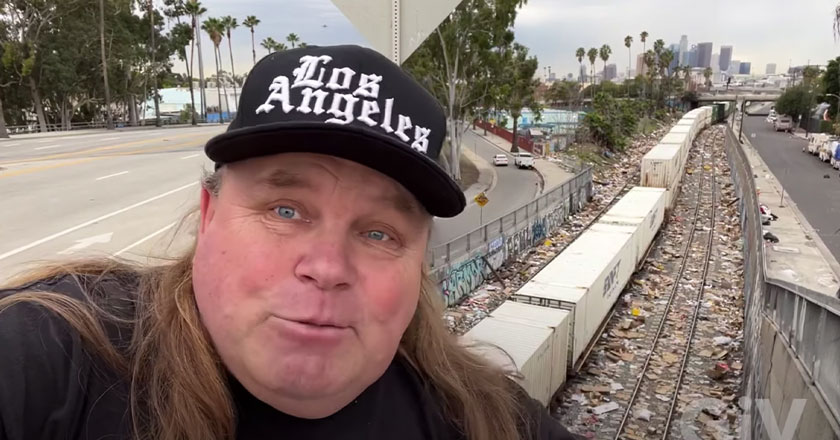 Downtown Los Angeles is Littered With the Aftermath of Cargo Train Heists 