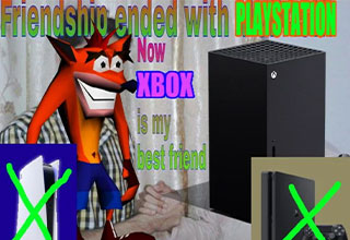 crash is now best friends with xbox