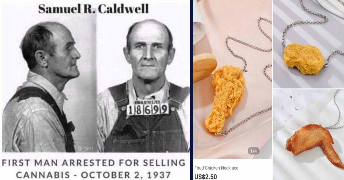 samuel r caldwell - Samuel R. Caldwell Aastatelor 1861919 First Man Arrested For Selling Cannabis | fried chicken necklace shein - 14 Fried Chicken Necklace Us$2.50