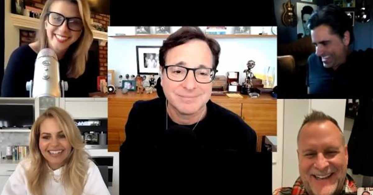 Bob Saget interviewing various 'Full House' co-stars