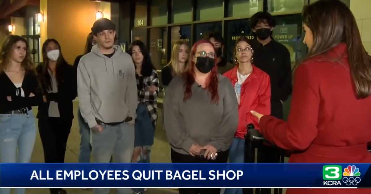 Noah's Bagels employees who quit job en masse speak to reporter