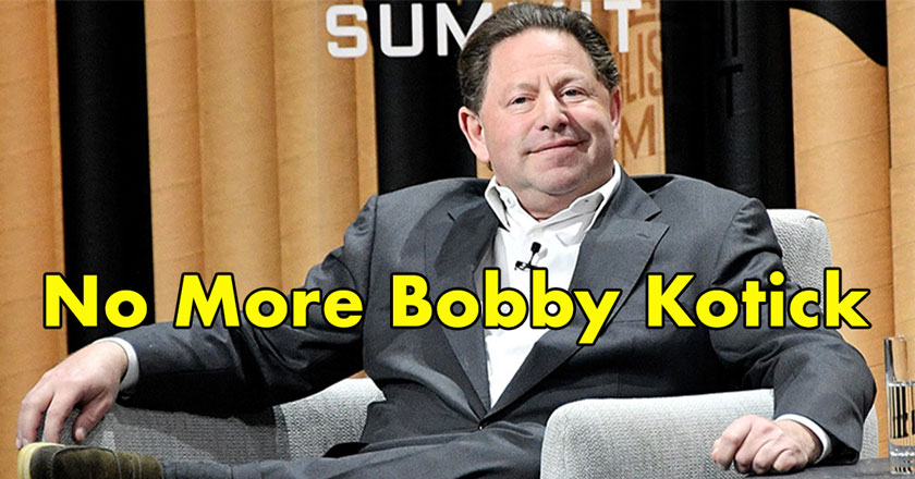 Bobby Kotick Activison Blizzard CEO will be out after Microsoft deal is complete