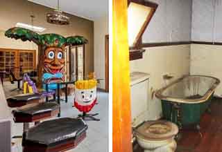 The home is a reflection of the soul; the longer we stay in one place, the more our tastes, our values, our own individual personalities become expressed in our surroundings. This holds true for the sane as much as it does for the... well... less so. Down below are some of the craziest, most inexplicable real estate listings spotted on Zillow, curated for their <strong><a href="https://www.ebaumsworld.com/pictures/28-designs-that-are-really-bad/87054067/">varying levels of WTF</a></strong>. 



