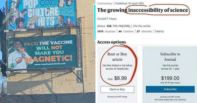 fact the vaccine will not make you magnetic -  paywall for a science website