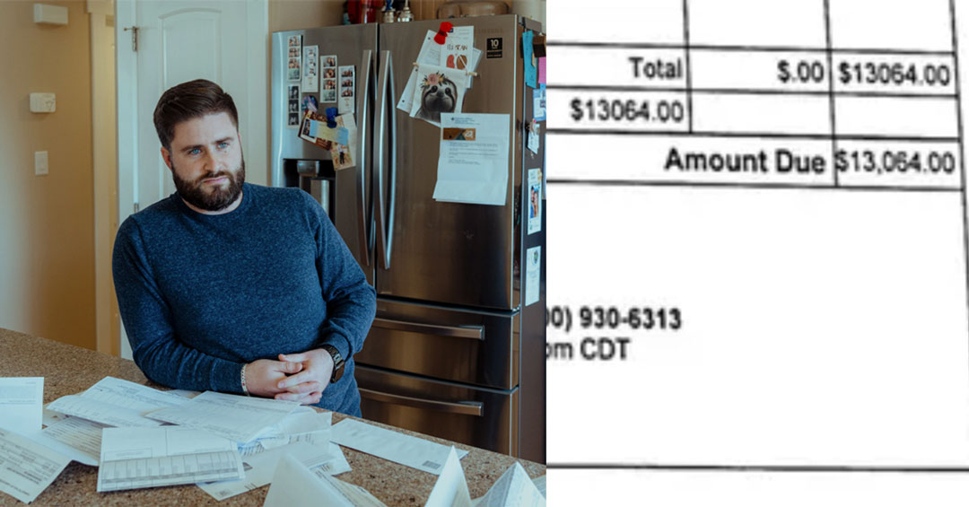 man gets bill for 13k after donating his kidney to a family member