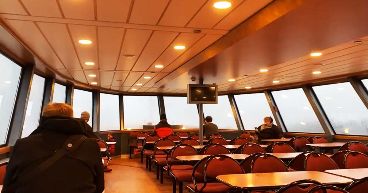 hamburg ferry windows collapsing under storm wave