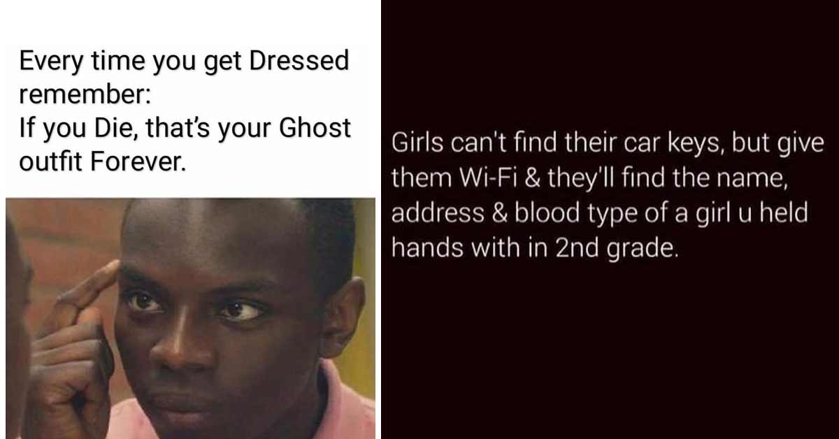 a meme about your ghost outfit