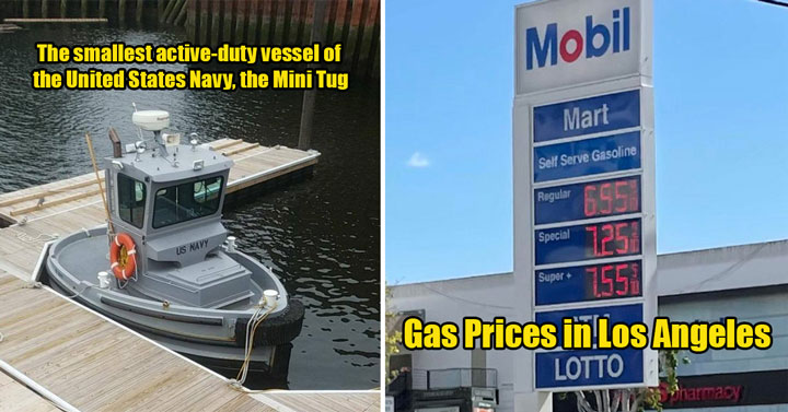 small tug boat - LA gas prices