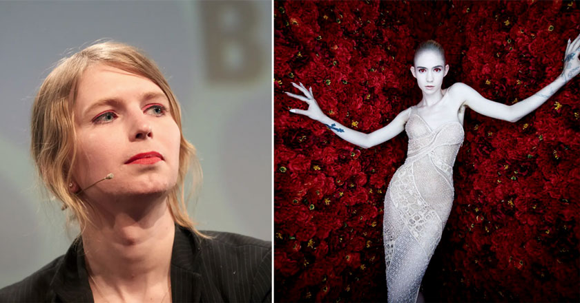 Rumor says that Grimes is now dating Chelsea Manning