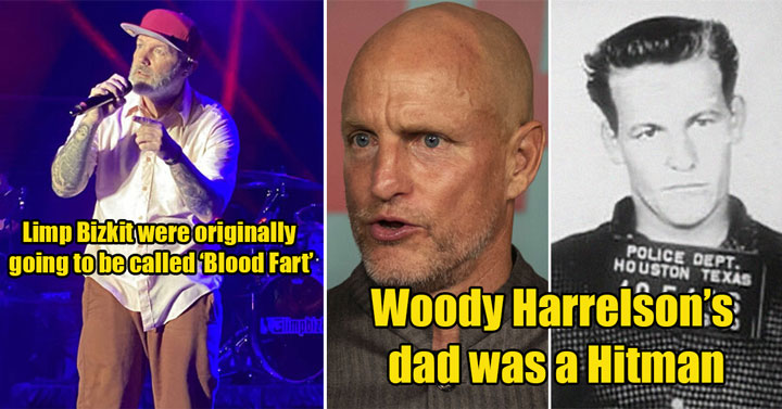 celebrity facts -  Woody Harrelson's dad was a hitman