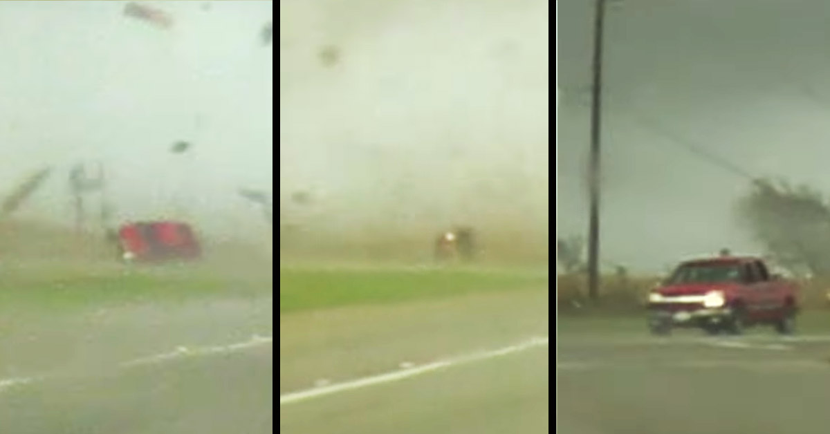 texas tornado truck video