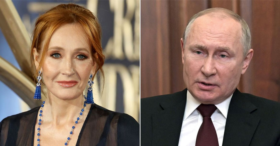 Jk Rowling and Putin