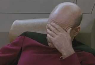 The <strong><a href="https://gaming.ebaumsworld.com/facepalm/">facepalm</a></strong> is quickly becoming a timeless classic meme. Perhaps faced by the famous Captain Picard facepalm meme, it has become a part of our vocabulary to describe any number of happenings from cringe, to dumb, to straight up fail. <br><br>

From the reddit thread <strong><a href="https://www.reddit.com/r/facepalm/">r/facepalm</a></strong>, this is a collection of hand picked facepalms that cover a full range of topics from stupidity, to fails, to politics that maybe even you lot might bring your palm to your face for. <br><br>

It's just not possible to realistically combat every form of stupidity in the world. There are just too many comments, too many people, and too many policies out there that should be challenged and changed. Alas, every one of us is only one, with our chosen issues to be passionate about. The rest, well, we don't have the emotional capacity to fight, so there's only one thing we can do. The facepalm.