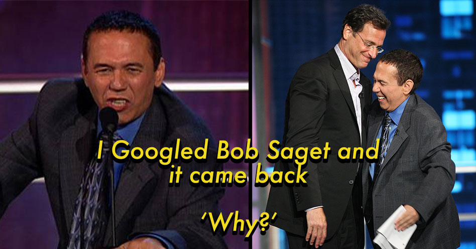 gilbert gottfried bob saget joke