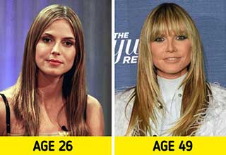 Looking at celebrities when they were younger versus older is a very common thing to do on the internet these days. If fact, you can see quite a few <strong><a href="https://www.ebaumsworld.com/pictures/49-famous-actors-and-actresses-then-now/85776896/">celebrities then and now</a></strong> lists here on eBaum's World. <br><br>

Obviously a high percentage of celebrities are very attractive people. After all, it helps when you're in a profession like acting or music where people are looking at you all the time, to be good looking. And therefore, watching how they age is of interest to us. But here, some of the most attractive people anywhere have been singled out in the form of super models, and we can take a look at them in their youth, compared to now. How do people who were known in their youth for being bombshells transition out of relying on the genetic lottery to succeed? Many, like Tyra Banks and Heidi Klum have done quite well for themselves. <br><br>

Is it any different than the normal celebrity aging process? Any different from our own? Take a look for yourself. 