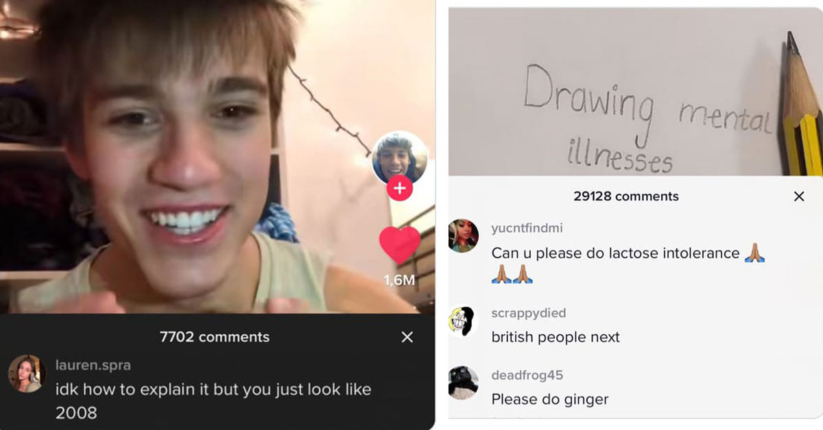 tiktok comments 2008 mental illness