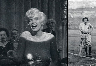 The result of photoshopping a horror legend into iconic photos is both terrifying and hilarious given the situation.
<br>
<br>
In our endless doom-scroll sessions on the internet, we occasionally come across a diamond in the rough. Enter <strong><a href="https://twitter.com/DonnieGoodman_" target="_blank">Donnie Goodman</a></strong>. The man behind his own Twitter movement 'I photoshop Leatherface into a black and white photo everyday until I forget.'
<br>
<br>
And he hasn't. Donnie is now on day 71 and his <strong><a href="https://www.ebaumsworld.com/pictures/30-people-on-social-media-who-need-a-lesson-in-photoshop/87001228/" target="_blank">photoshop</a></strong> skills are absolutely killer (all pun intended.) 
<br>
<br>
I never knew I needed Leatherface donning full Yankees gear. Humphrey Bogart looking like the icon that he is - standing in front of Rick's Cafe - while Leatherface attacks his unsuspecting victim? Yes, please.
<br>
<br>
I have no idea where Donnie came up with the idea, but I hope he continues this series for as long as possible. If my childhood wasn't already ruined, Donnie definitely pushed it in that direction with Leatherface photoshopped into the "FOR-EV-ER" scene from 'The Sandlot.'
<br>
<br>
And for that I wanna say 'Thank you.'