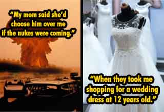 nuclear bomb, wedding dress