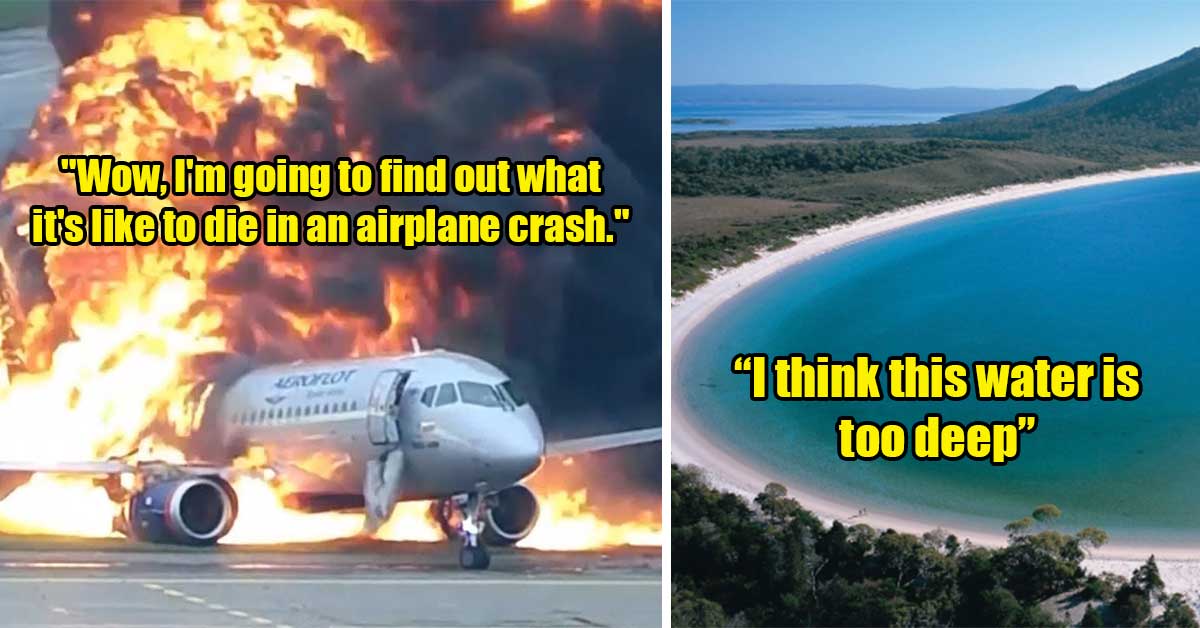 Last Thoughts - Plane Crash, Water