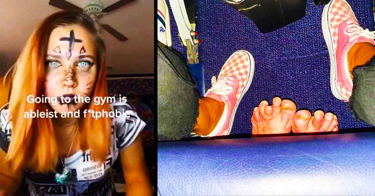 cringe tiktok, cringe foot pic