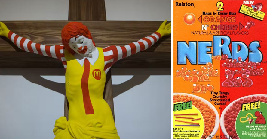 nerds cereal and ronald