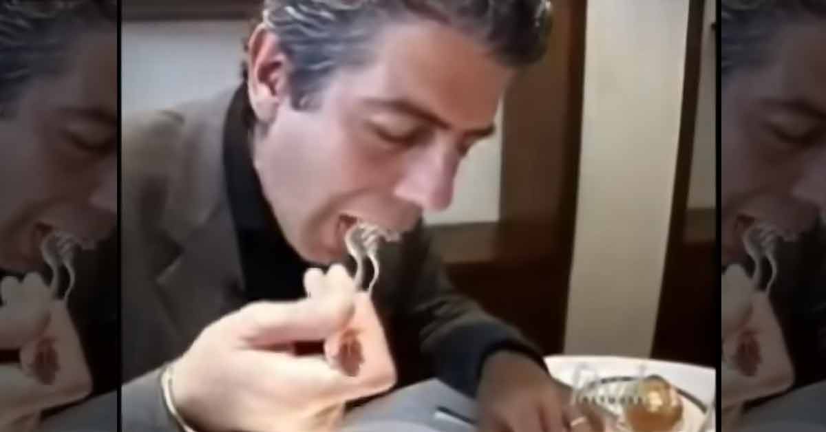 anthony bourdain eating at gordon ramsay restaurant