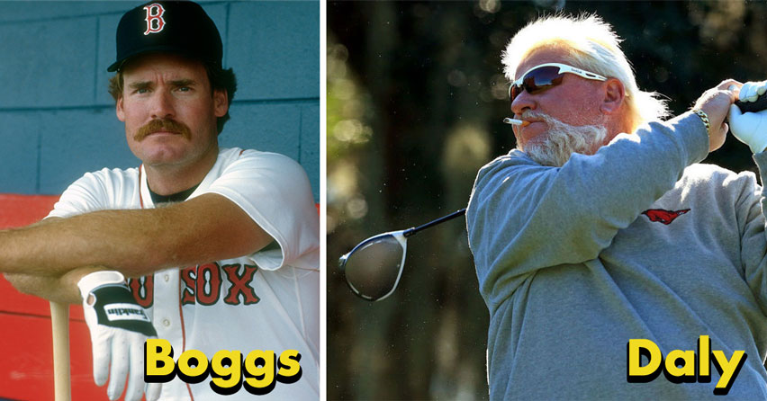 Wade boggs and john daly