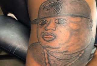 E-40 Trends After Poorly Done Tattoo of His Face Goes Viral - XXL