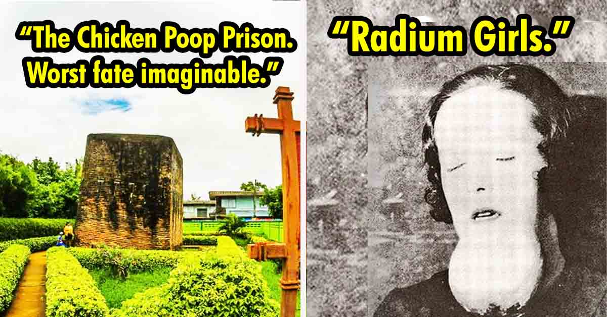 chicken poop prison, radium girl