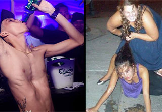 We've collected another batch of insanely ridiculous <strong><a href="https://www.ebaumsworld.com/pictures/21-nightclub-photos-proving-why-were-never-drinking-again/87151301/" target="_blank">nightclub</a></strong> photos that absolutely exude chaos.
<br>
<br>
Let me paint you a picture. It's Monday morning, the weekend flew by too quickly. The work week is a pain and you can't wait for Friday. Tuesday is basically a second Monday. Wednesday, you make it over the hump. Thirsty Thursday, you take it easy. Friday night rolls around after what felt like an eternity. You meet up with your boys/girls on a whim. "Nothing crazy" you say to yourself. Until that first drink hits your lips. Then it's on!
<br>
<br>
Fast forward to 4am and you end up looking like the <strong><a href="https://twitter.com/ClubPhotos_" target="_blank">folks</a></strong> in one of these 20 pictures. 
<br>
<br>
Now that might sound like the ramblings of a functioning alcoholic, and you might be right. But nothing compares to a good, drunken night with friends out on the town. The only downside is ending up with an excruciating hangover, and finding yourself in an internet gallery like this one. Cheers!