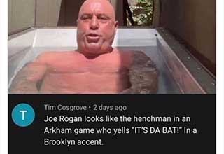 Youtube Comments - Joe Rogan