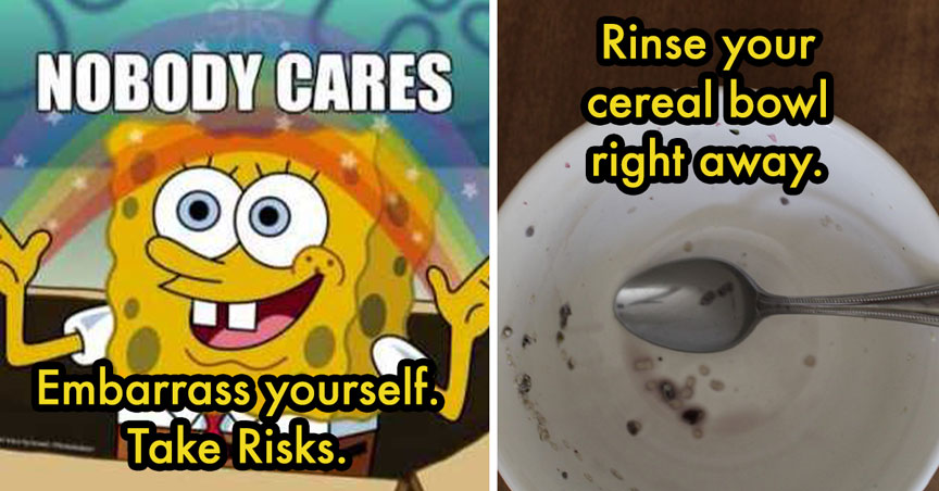 crazy but good advice cereal