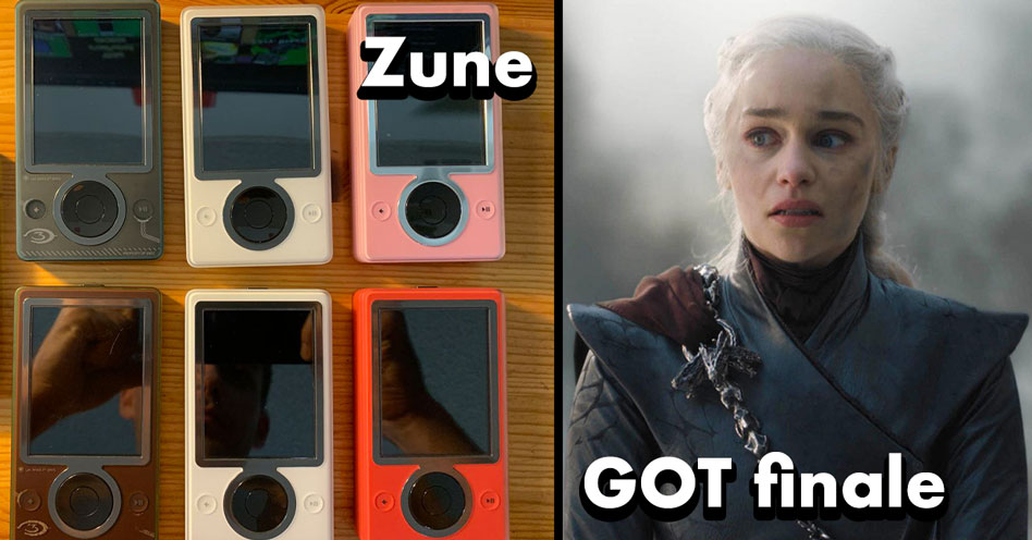 zune and game of thrones finale