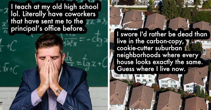 teacher and suburbs