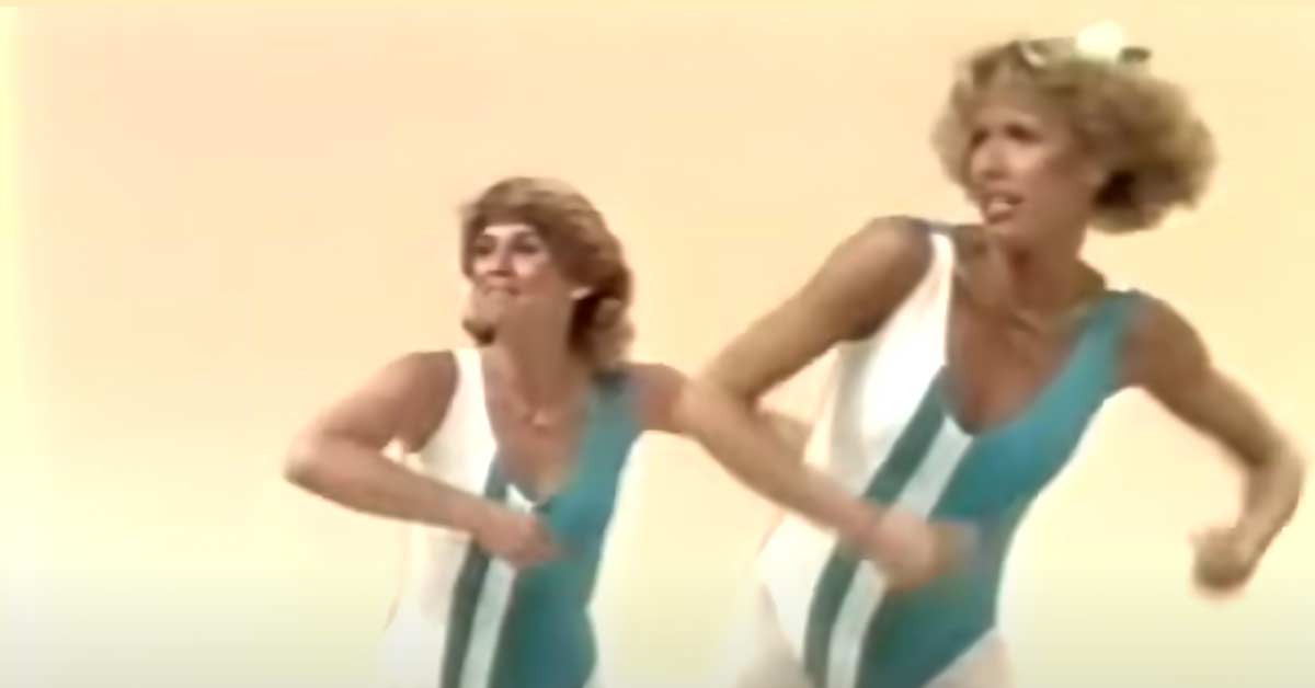 The Cringiest 80's Jazzercise Video You'll See all Month - Funny Video