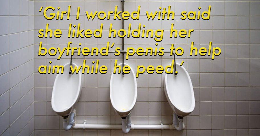 weird coworker pee confession