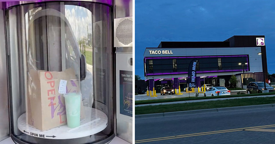 old and new taco bells