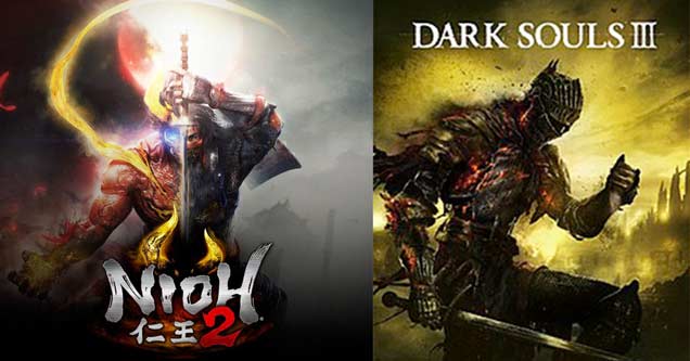 Elden Ring alternatives, nioh 2, dark souls III