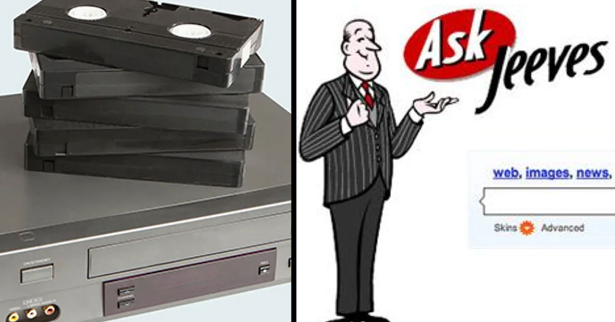 ask jeeves and vcrs