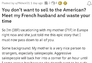 If you're going to be rude and purposefully make other people's lives worse, then you deserve all the petty revenge coming your way. This story has a happy ending though not all do. <br><br> Let's set the stage. An American woman is in France with her French husband and she goes out on an errand while he's asleep. She want's to buy stamps. But when she arrives at the post office the French workers ignore her and are just generally rude and unhelpful. So she goes and wakes up her hubby and brings him down to give them a taste of their own medicine.  <br><br> In the end, she doesn't end up buying any stamps, but she does walk away with the reward of knowing that she was the most petty person in the post office that day. And for that, we have to tip our hats. <br><br> More more petty stories and earned takedowns, visit, <a href="https://www.reddit.com/r/pettyrevenge/comments/uvxlhn/you_dont_want_to_sell_to_the_american_meet_my/"><strong>r/pettyrevenge</strong></a> and check out <a href="https://cheezburger.com/17107461/rude-employee-wont-sell-to-non-french-speaker-she-gets-tediously-petty-revenge?fbclid=IwAR3x196DEKzGANee_08zsRb5OqEqTRulgo4oO8JR63JitLBBGJ8TGufbCsk"><strong>Failblog</strong></a>. 