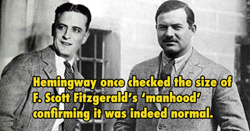 f. scott fitzgerald and ernest hemingway