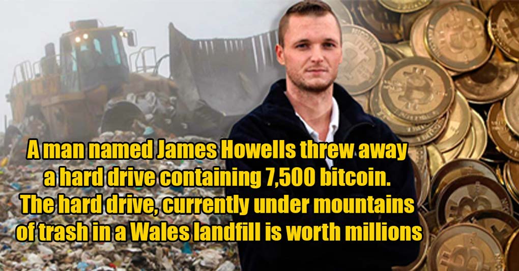 man who threw away all his bitcoin
