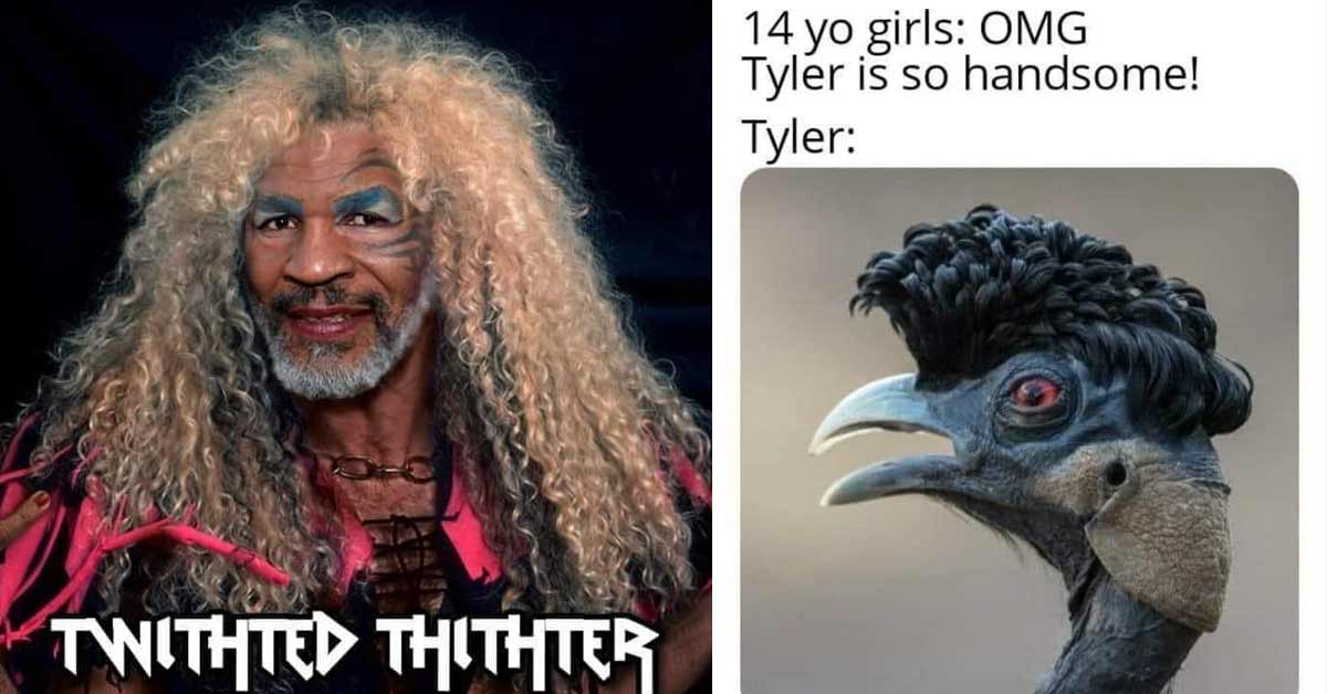 mike tyson twisted sister meme